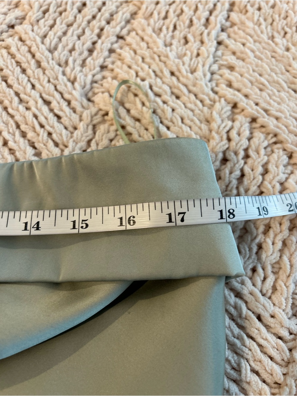 AKIRA Strapless Slip Dress in Olive Sage - Picture 8 of 11